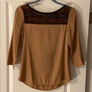 Long Sleeve Blouse w/ Lace